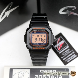 CASIO卡西欧G-SHOCK初代橘圈GW-M5600R-1JF太阳能方块全新结束