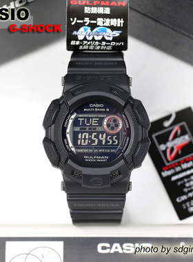 CASIO卡西欧G-SHOCK GULFMAN GW-9100MB-1JF黑武士湾人全新结束
