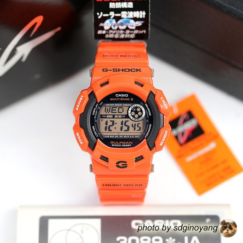 卡西欧G-SHOCK手表GW-9100湾人