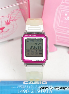 卡西欧CASIO x POSTPET电邮宠物VDB-200PJ-4T触摸屏手表全新现货