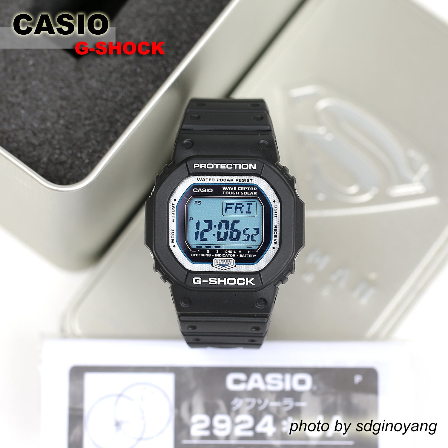 CASIO卡西欧G-SHOCK x SUPERMAN超人归来限定方块GW-5600全新结束