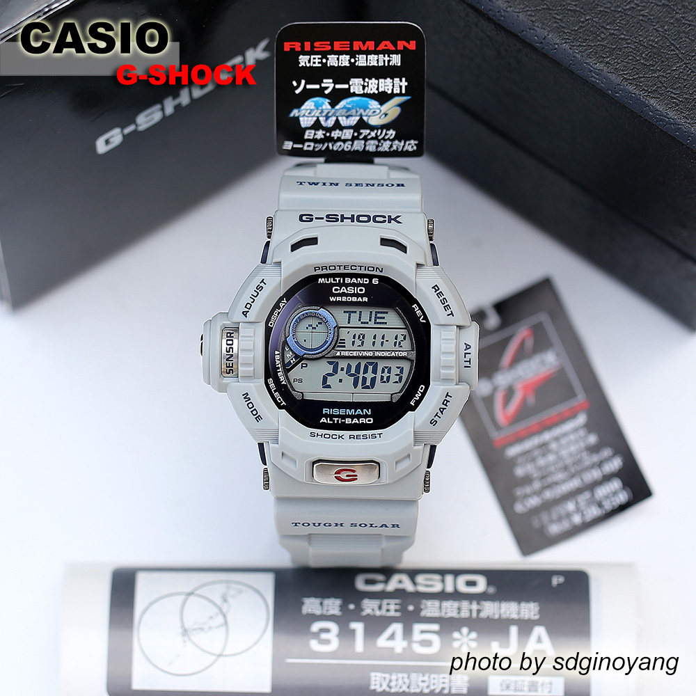 CASIO G-SHOCK GW-9200CDJ-8JF RISEMAN限定复古色彩飞人全新结束