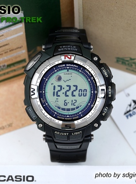 CASIO卡西欧PRO-TERK PRG-130-1VDR 太阳能经典登山系列全新现货