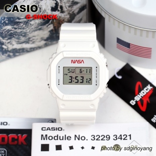 NASA美国航天局方块DW 5600NASA20全新现货 SHOCK CASIO卡西欧G