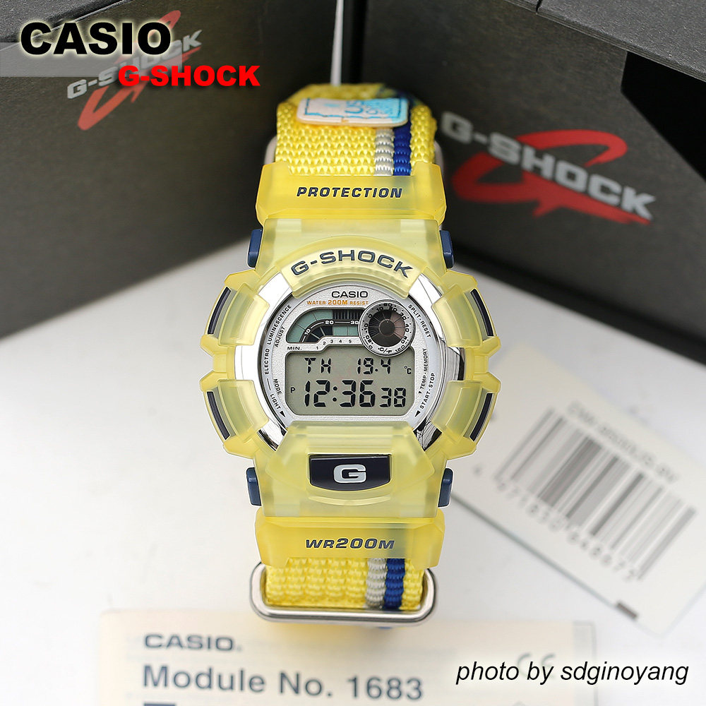CASIO卡西欧G-SHOCK DW-9500US-9V 98年美国自由冲浪限定全新结束