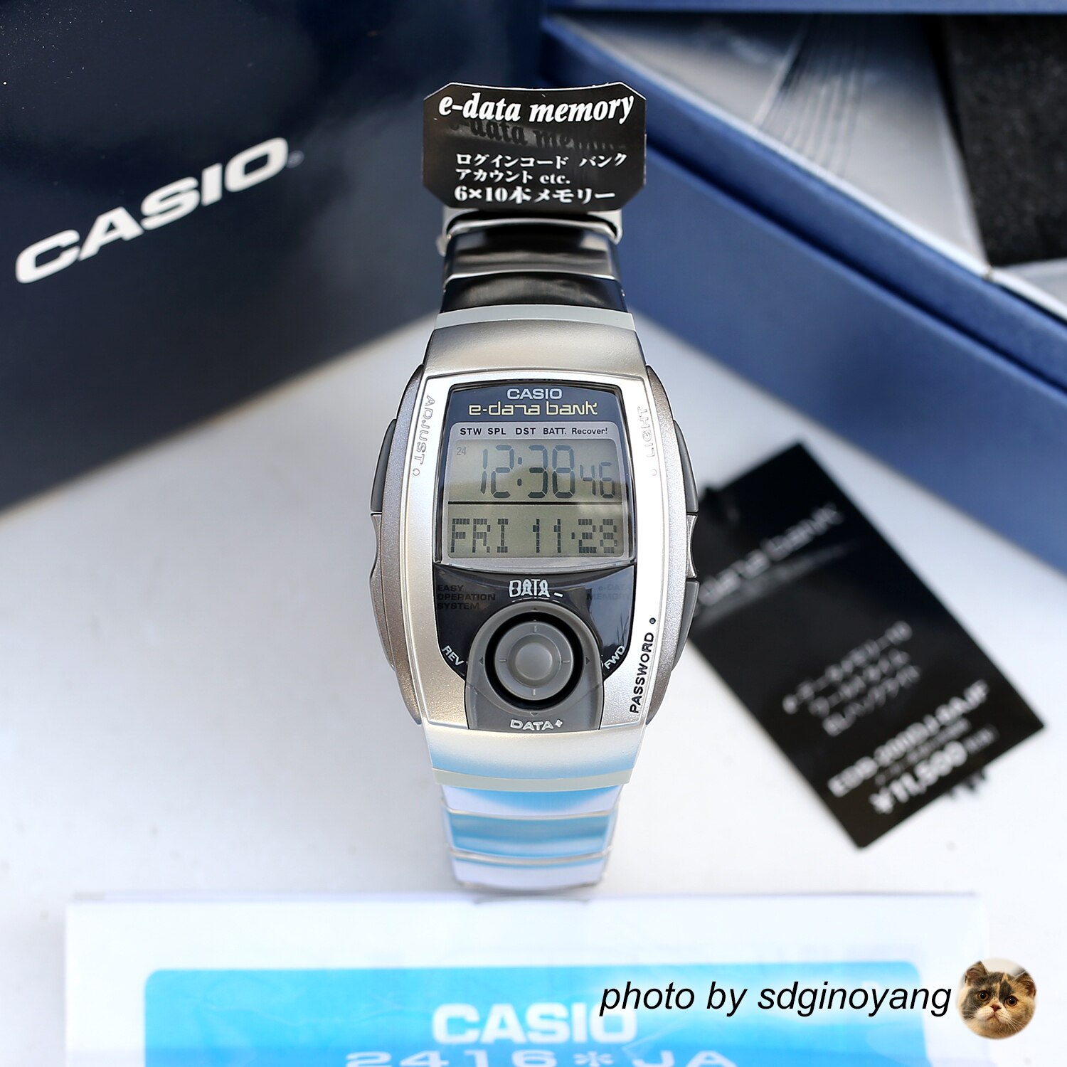 CASIO卡西欧DATA BANK数据银行EDB-200DJ-8AJF网址记录全新结束