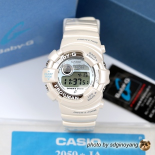 CASIO卡西欧BABY-G BGW-100GF-7JF 珍珠白FROGMAN女蛙人全新现货