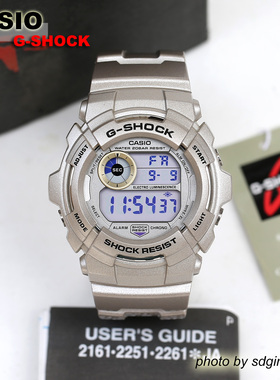 CASIO卡西欧G-SHOCK G-2000CG-8MJF紫色液晶旋盖摩羯系列全新结束