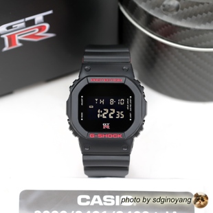 CASIO G-SHOCKxNISSAN GT-R 2023第五弹限定DW-5600方块全新现货