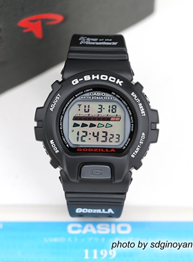 CASIO卡西欧G-SHOCKx GODZILLA DW-6600B 哥斯拉初代限定全新现货