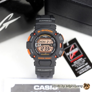 CASIO卡西欧G-SHOCK G-9000MX-8JF双背光橙灰泥人限定全新结束