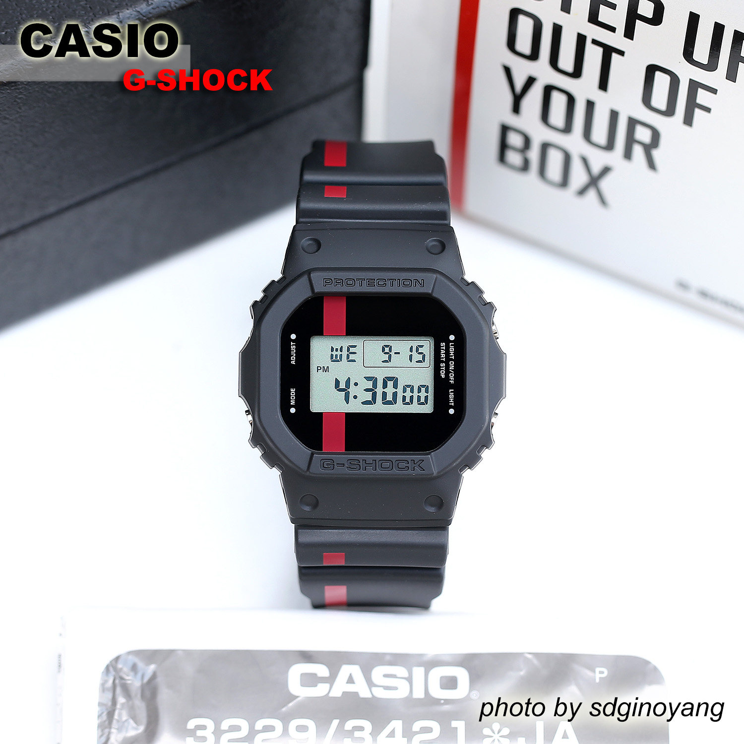 CASIO卡西欧G-SHOCK x marlboro DW-5600VT 黑万宝路联名全新结束