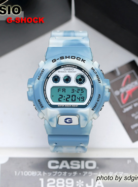 CASIO卡西欧G-SHOCK Jam'in Color迷彩限定DW-6900JC-2JF全新现货
