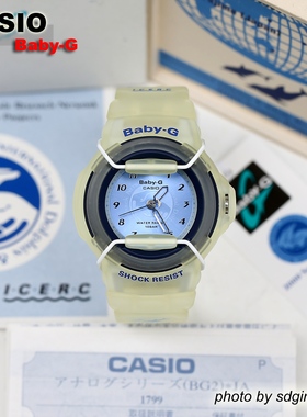 Baby-G卡西欧CASIO BG-40K-2BBJR ICERC海豚鲸鱼保护协会全新现货