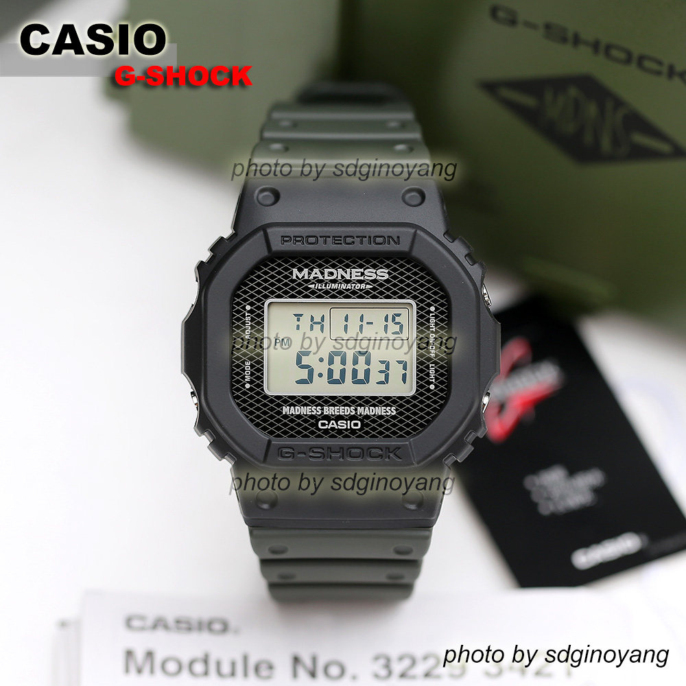 CASIO G-SHOCK x Madness DW-5000MD-1PR 木盒限量版 全新结束
