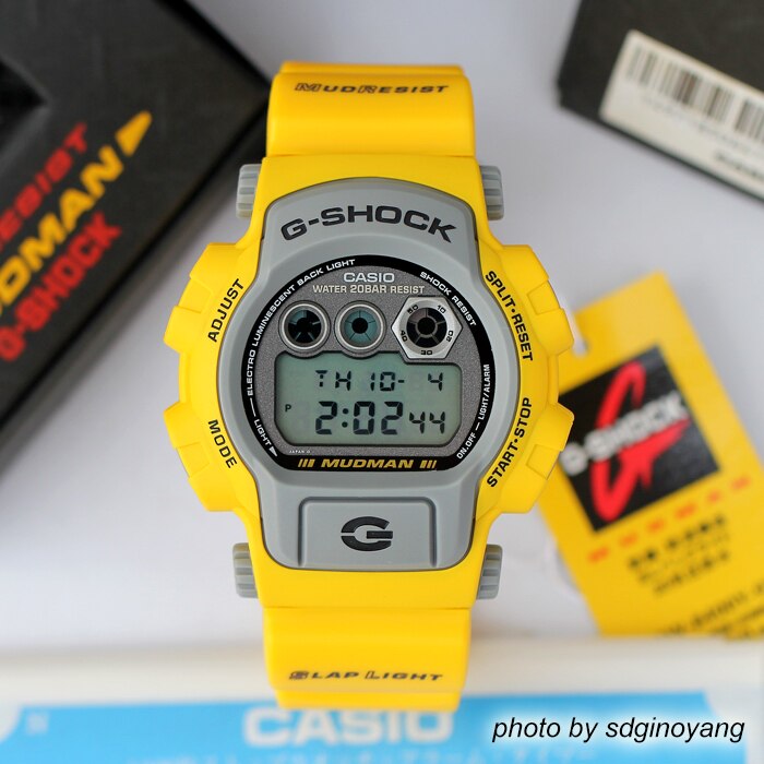 casio卡西欧g-shock dw-8400y-9t mudman(yellow泥人)全新结束