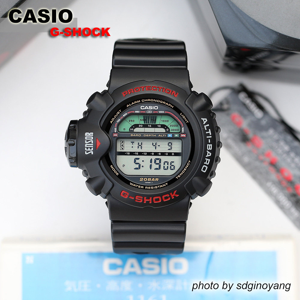 CASIO卡西欧G-SHOCK DW-6500J-1A 稀少日版1994年带潜水全新结束