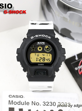 CASIO卡西欧G-SHOCK x BAPE STORE中国10周年DW-6900BAPE全新结束