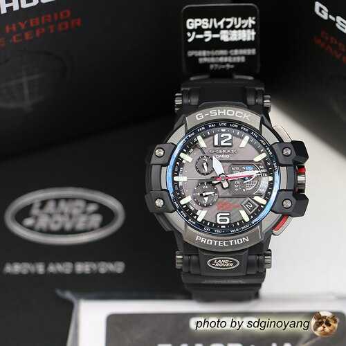 路虎G-SHOCK联名限量GPS校对手表