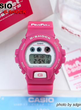 CASIO G-SHOCK POSTPET MOMO 电邮宠物 DW-6900BMO-9JR 全新现货