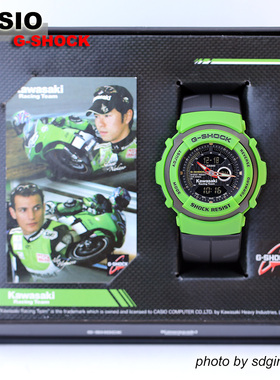 CASIO 卡西欧 G-SHOCK G-300KRT-3AVDR Kawasaki川崎车队全新结束