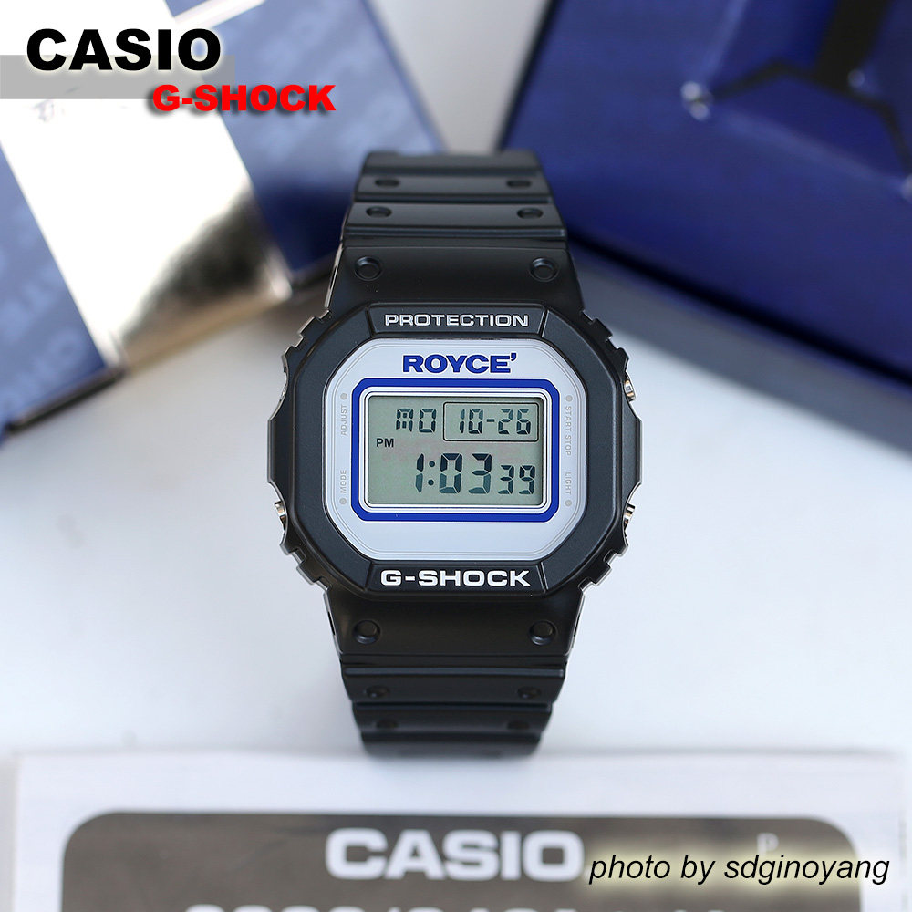 CASIO卡西欧G-SHOCKxROYCE巧克力35周年DW-5600ROYCE-1JR全新现货