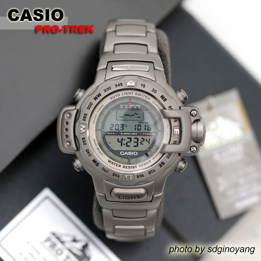 CASIO 卡西欧 PRO-TERK 稀少 PRT-4000T-7A 登山怪兽MRG 全新结束