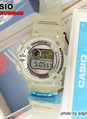 CASIO卡西欧G-SHOCK FROGMAN DW-9900WC-5T WCCS 蛙人 全新结束