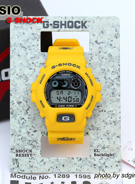 CASIO卡西欧G-SHOCK DW-6900H-9 (滑板极限运动) 全新美版结束