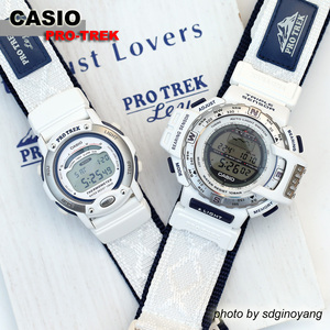 CASIO 卡西欧 G-SHOCK PRT97-2 STARDUST LOVERS 情侣表 全新结束