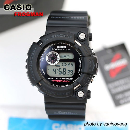CASIO卡西欧G-SHOCK FROGMAN GW-200BC-1JF 太阳神蛙人 全新结束
