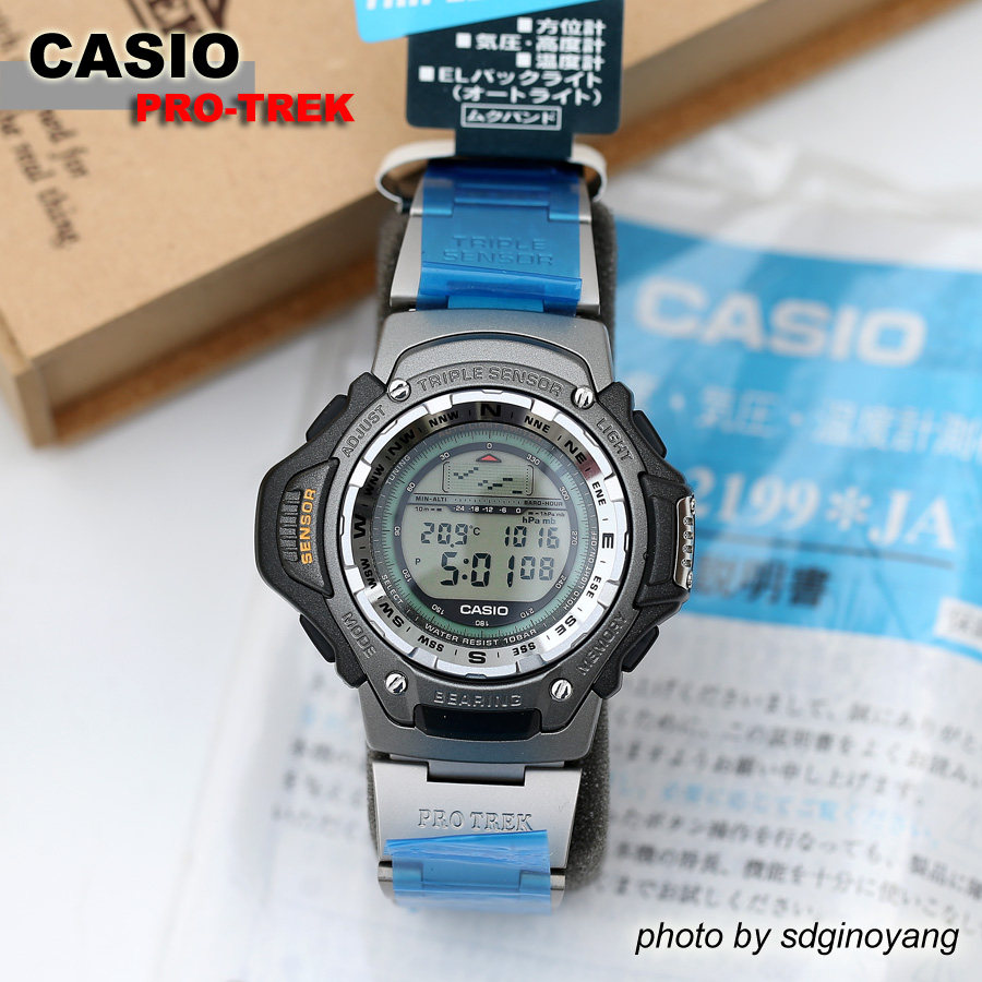 CASIO PRO-TERK PRT-415TJ-7JR PRT-40登山气压 全新结束