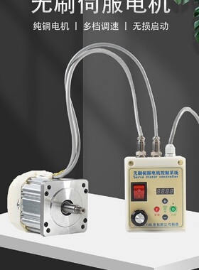调速电机 马达 交流 110V 减速电机  无刷节能 大功率  木工机械