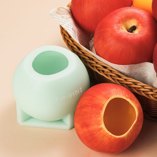 网红红款巧克力苹果壳硅胶模具