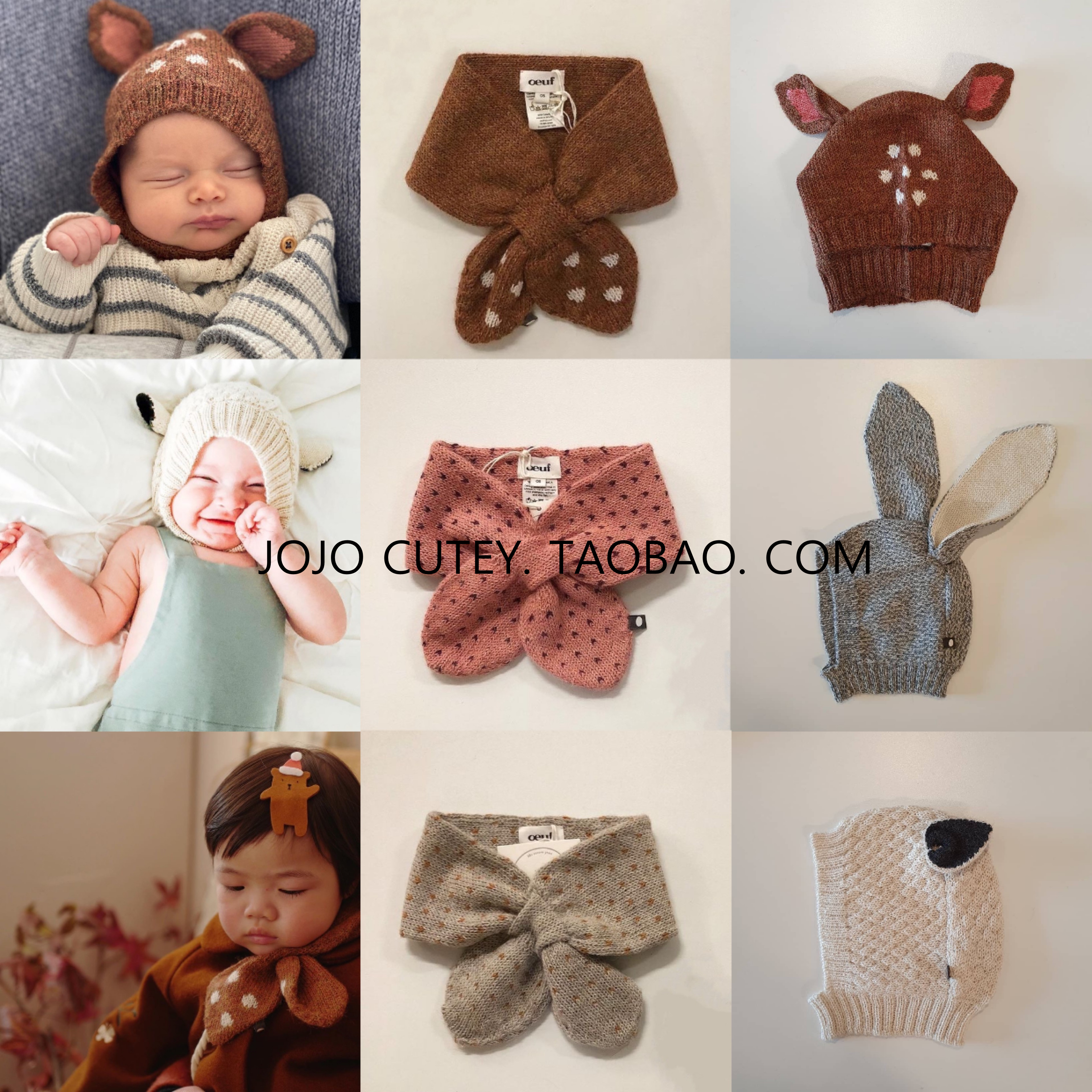 ins爆款秋冬oeuf美利奴羊毛围巾