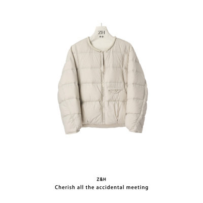 ZH【雪芙陷阱】百搭舒适保暖女羽绒服外套