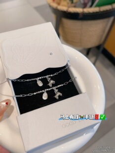 S925银纯银新款马上有钱手链不褪色送礼盒礼袋顺丰1不退换