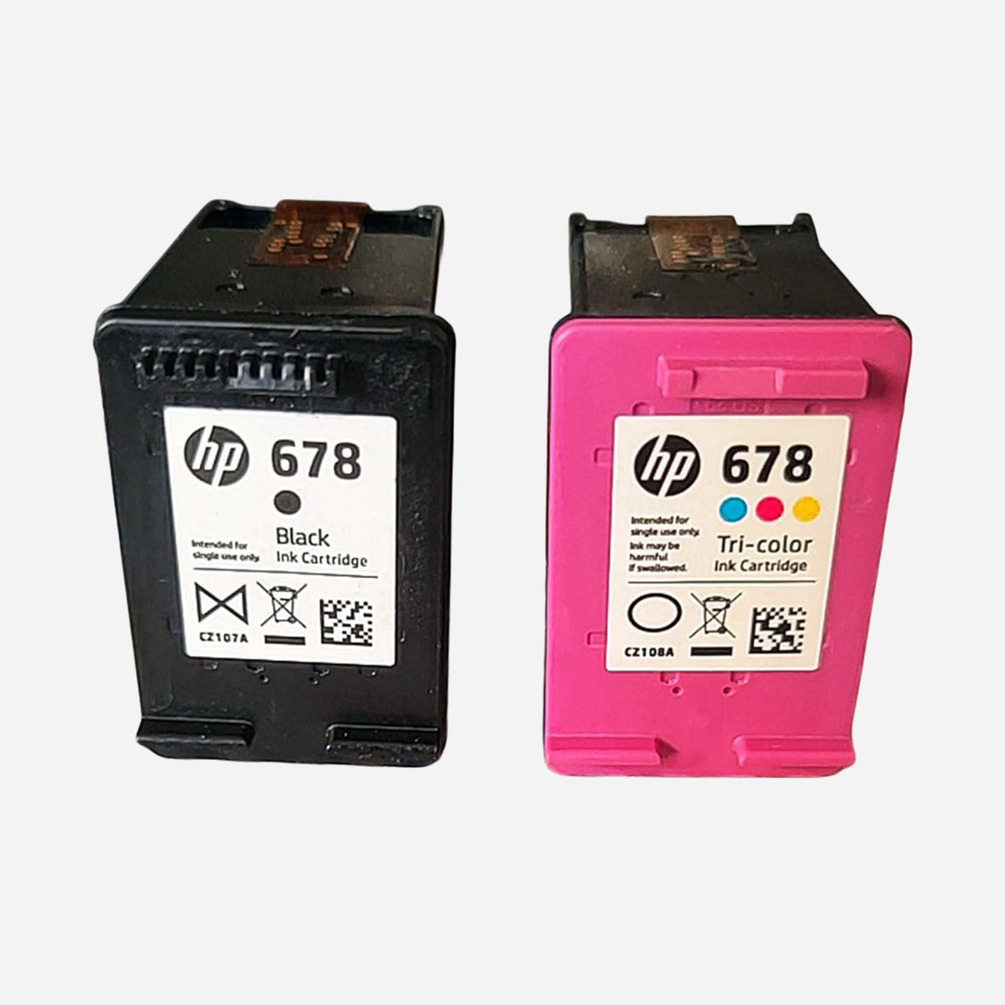 原装惠普678墨盒黑色CZ107A CZ108A hp3548 4518 1518打印机墨盒