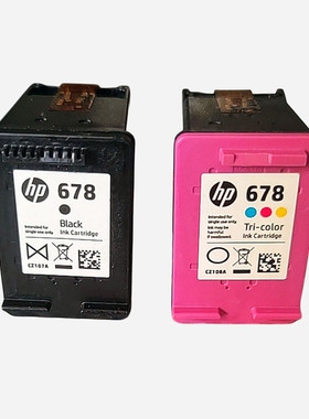 原装惠普678墨盒黑色CZ107A CZ108A hp3548 4518 1518打印机墨盒