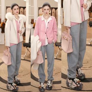 新款 2025冬女式 休闲裤 812005 长101cm 裤 粉红粉丝专享