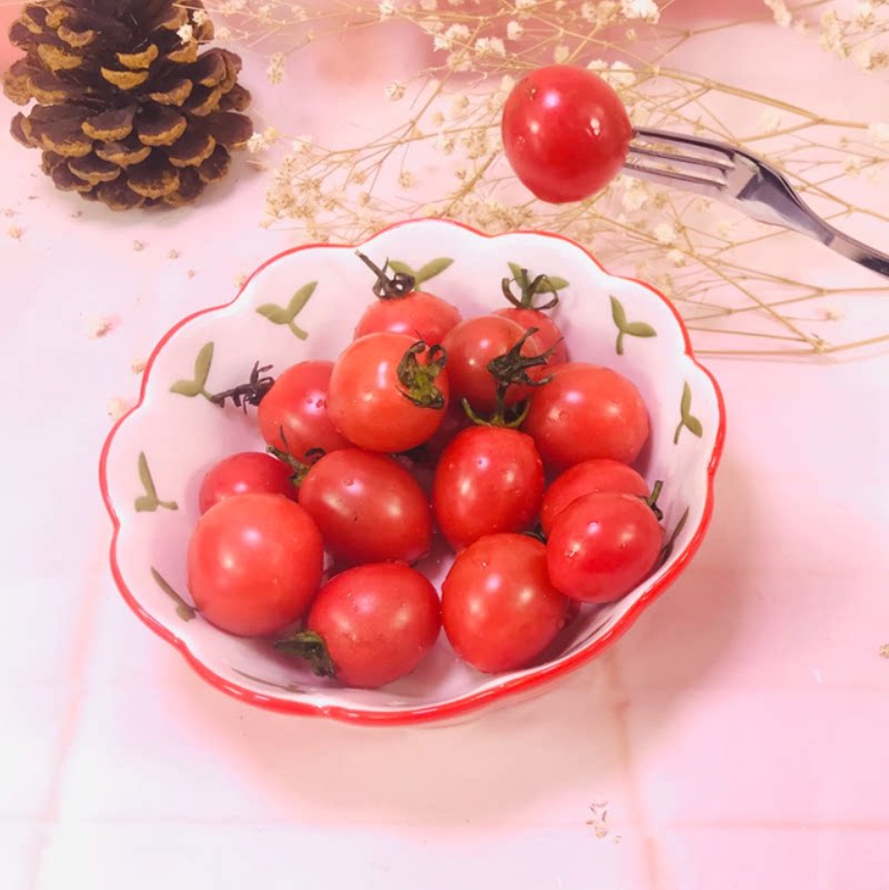 草莓水果沙拉碗创意网红少女心日式陶瓷餐具甜品早餐碗