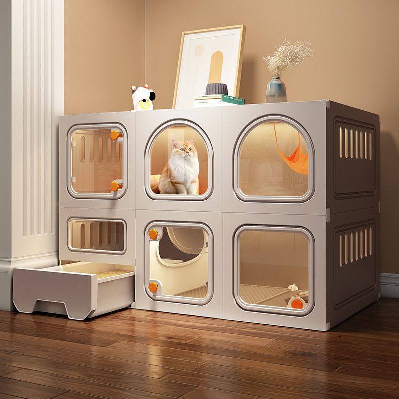 【一室一厅】猫别墅家用室内带厕所一体猫柜一室一厅一卫猫窝猫咪,宠物/宠物食品及用品,猫笼子/猫别墅,淘宝优惠券,粉丝福利购,淘宝优惠卷