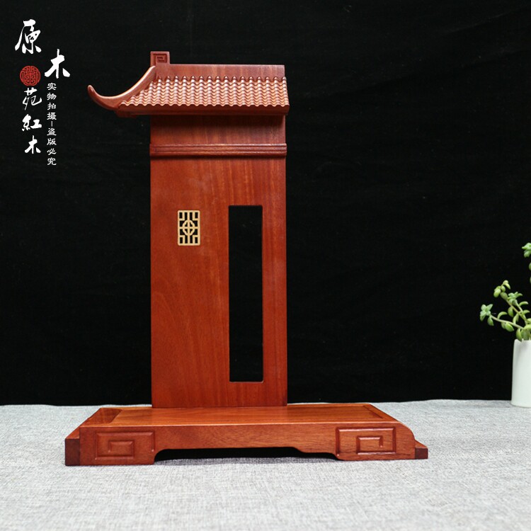 红木木雕仿古明清装饰摆件展示架
