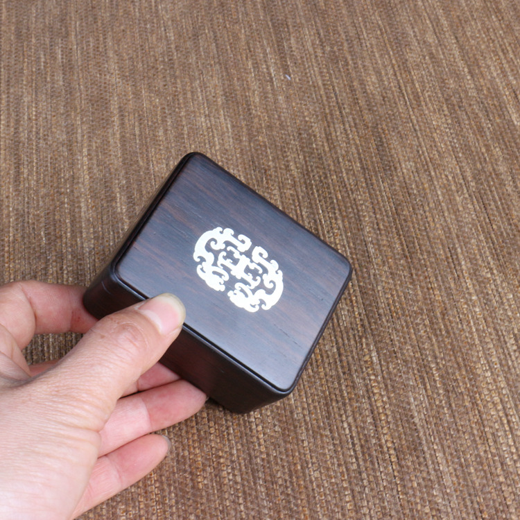 紅木收納盒文玩小盒子復古風