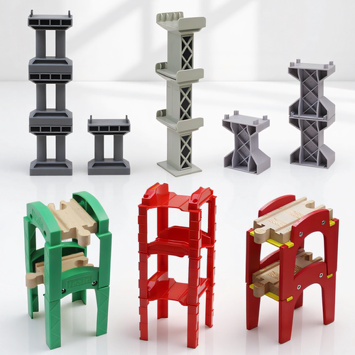 火车汽车轨道配件桥墩