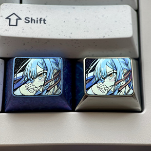 丰川祥子 1.25U Ctrl键帽 彩色钛合金定制键帽 金属客制化键帽