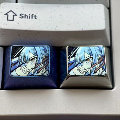 丰川祥子 1.25U Ctrl键帽 彩色钛合金定制键帽 金属客制化键帽