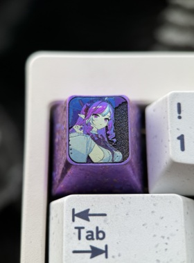 钛次元 薇薇安 彩色钛合金键帽  二次元单个ESC动漫送礼定制