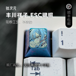钛次元 丰川祥子 二次元少女乐队企划 ESC 彩色钛合金键帽 原厂