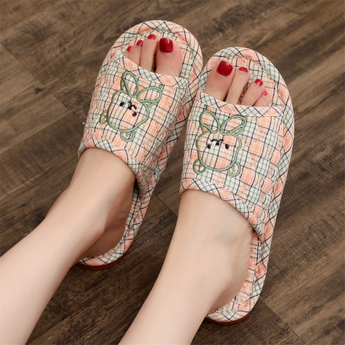 起彩一字拖防滑耐磨居家韩版拖鞋